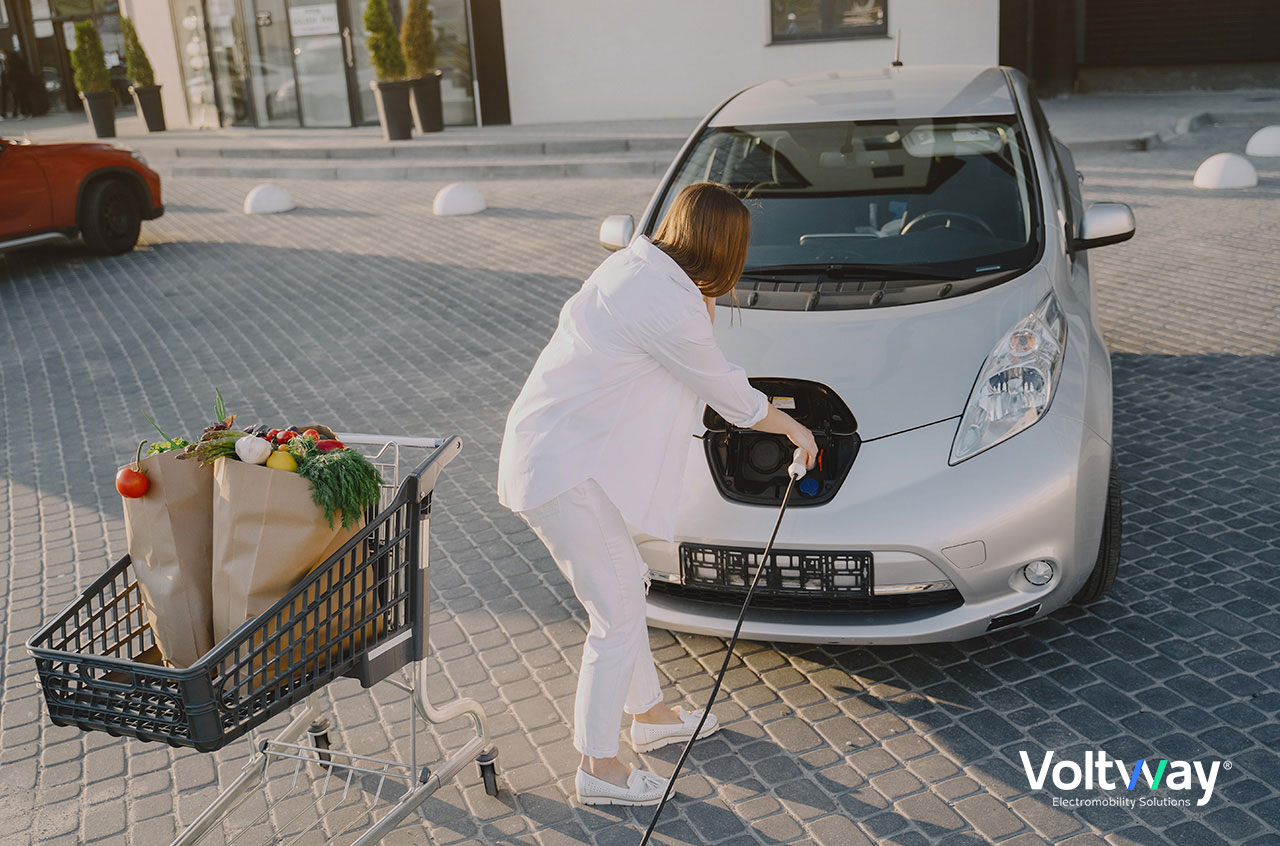 ¿Dónde cargar tu auto eléctrico? Descubre las estaciones de carga en supermercados en Ciudad de México mercado